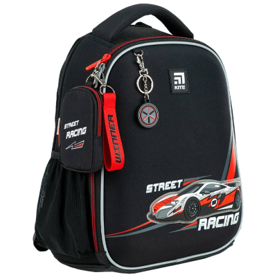 Шкільний набір Kite Racing SET_K24-555S-5 (рюкзак, пенал, сумка)