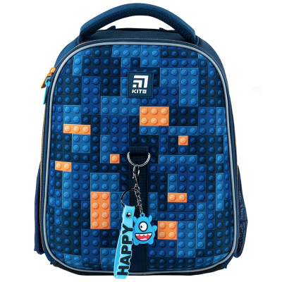 Рюкзак школьный каркасный Kite Education Blocks K24-555S-6