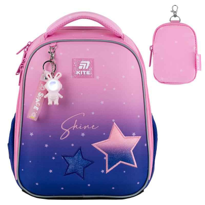 Передня панель рюкзака Kite K25-555S-9 з принтом "Shine" та знімним гаманцем