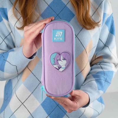 Пенал шкільний Kite Kawaii Love K25-599-20