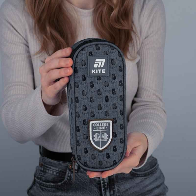Пенал шкільний Kite College Line Boy K25-599-6