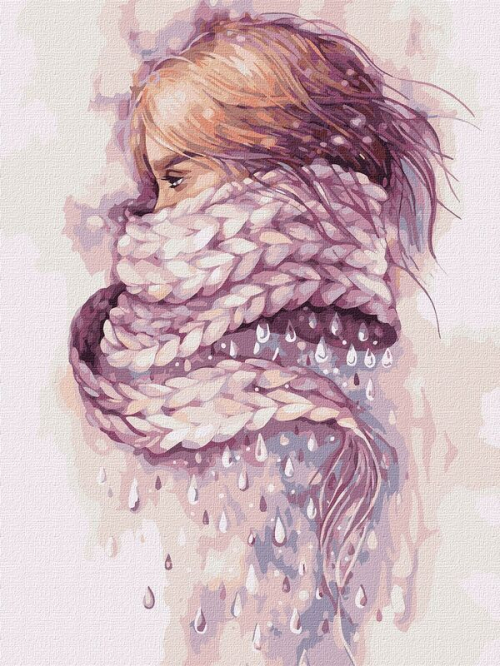 Картина за номерами Ідейка Зимовий затишок ©lesya_nedzelska_art KHO4936