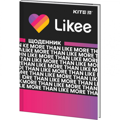 Щоденник шкільний Kite Likee LK22-262, тверда обкладинка