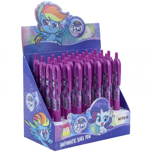 Ручка шариковая автоматическая Kite My Little Pony LP21-039, синяя