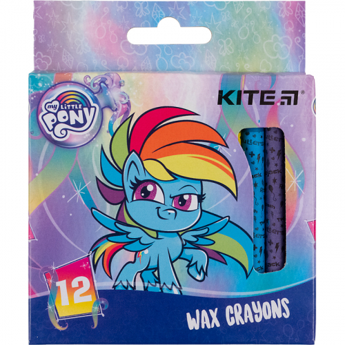 Крейда воскова Kite My Little Pony LP21-070, 12 кольорів
