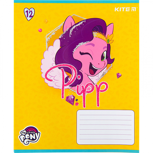 Зошит шкільний Kite My Little Pony LP22-235, 12 аркушів, коса лінія