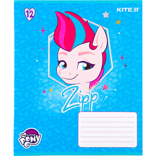 Зошит шкільний Kite My Little Pony LP22-235, 12 аркушів, коса лінія