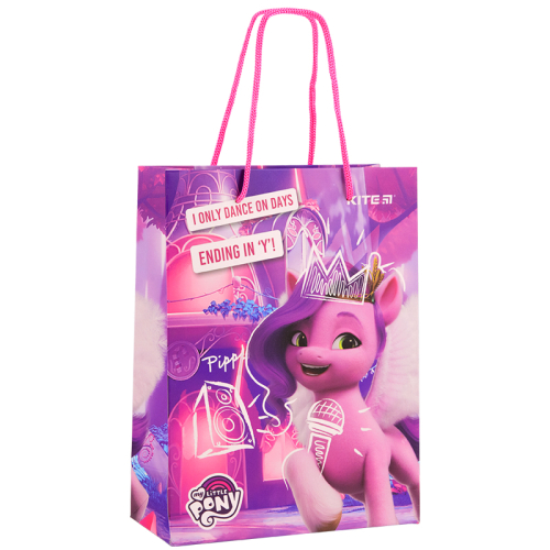 Пакет бумажный подарочный Kite My Little Pony LP22-265K, 18х24см