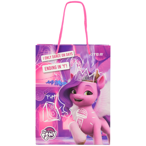 Пакет бумажный подарочный Kite My Little Pony LP22-265K, 18х24см