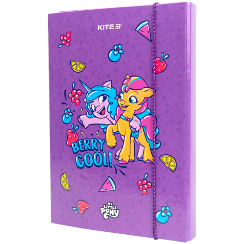 Папка для тетрадей на резинках Kite My Little Pony LP23-210