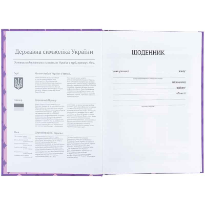 Дневник школьный Kite c LP25-262-1, твёрдая обложка