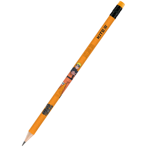 Карандаш графитный с ластиком Kite Naruto NR23-056