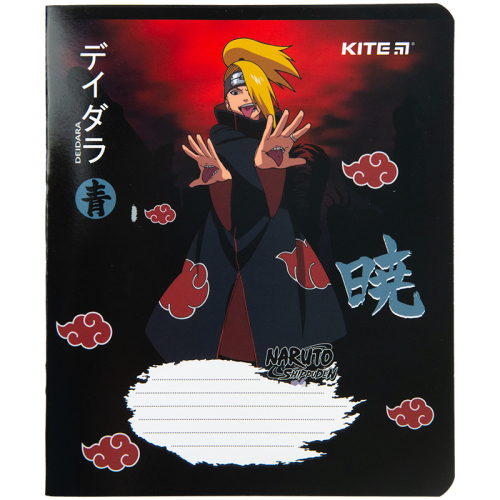 Зошит шкільний Kite Naruto NR23-236, 18 аркушів, клітинка