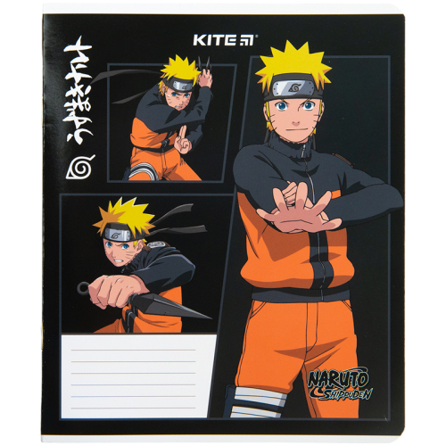 Зошит шкільний Kite Naruto NR23-237, 18 аркушів, лінія