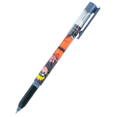 Ручка гелева "пиши-стирай" Kite Naruto NR24-069, синя, 2 шт. у пеналі