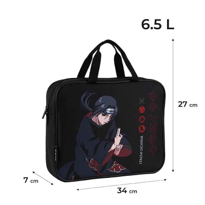 Школьная текстильная сумка Kite Naruto NR24-589, 1 отделение, A4