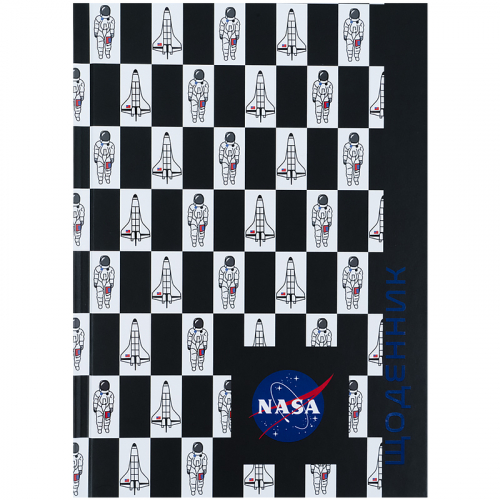 Дневник школьный Kite NASA NS21-262-1, твердая обложка