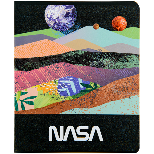 Зошит шкільний Kite NASA NS22-238, 24 аркуша, клітинка