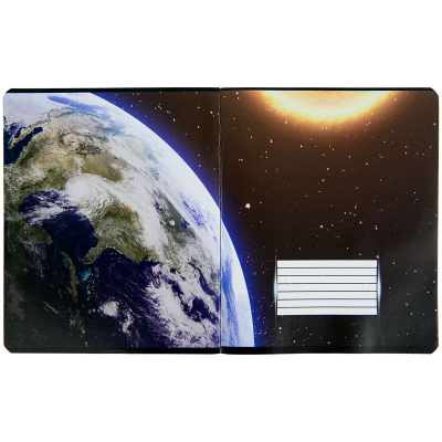 Зошит шкільний Kite NASA NS22-259-1, 48 аркушів, клітинка