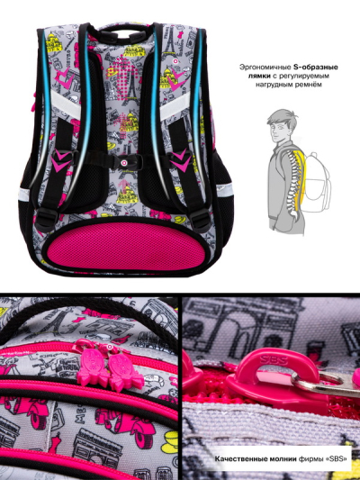 Рюкзак шкільний ортопедичний SkyName R1-022