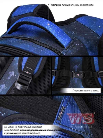 Рюкзак шкільний ортопедичний SkyName R1-030