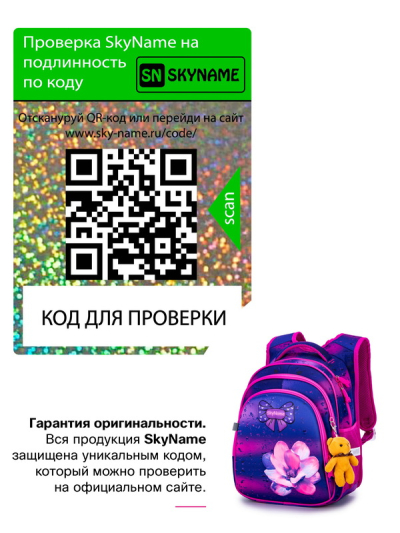 Рюкзак школьный ортопедический SkyName R2-183