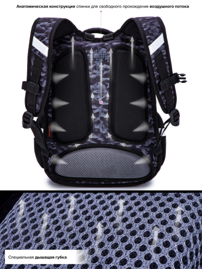 Рюкзак школьный ортопедический SkyName R2-189