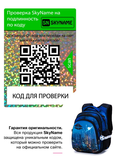 Рюкзак школьный ортопедический SkyName R2-190