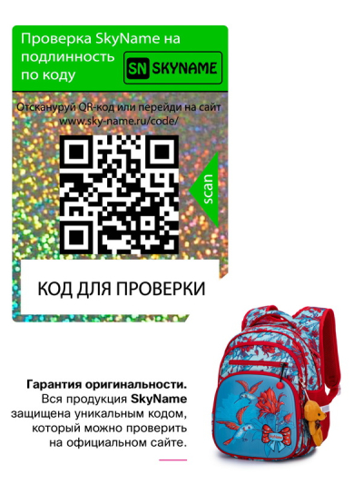 Рюкзак школьный ортопедический SkyName R3-244