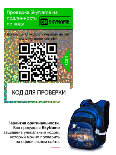 Рюкзак шкільний ортопедичний SkyName R3-250