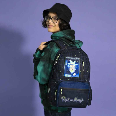 Рюкзак Kite Education teens Rick and Morty RM24-949L
