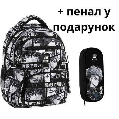 Рюкзак школьный Kite Education Anime Boy K25-773M-4