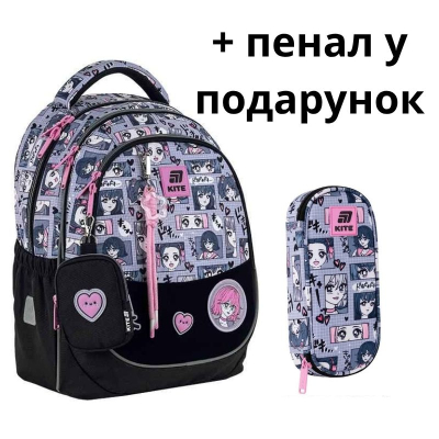 Рюкзак школьный Kite Education Anime Girl K25-700M-1