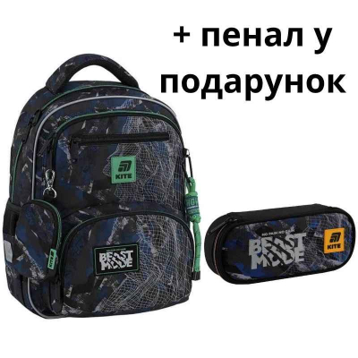 Рюкзак шкільний Kite Education Beast Mode K25-773M-3