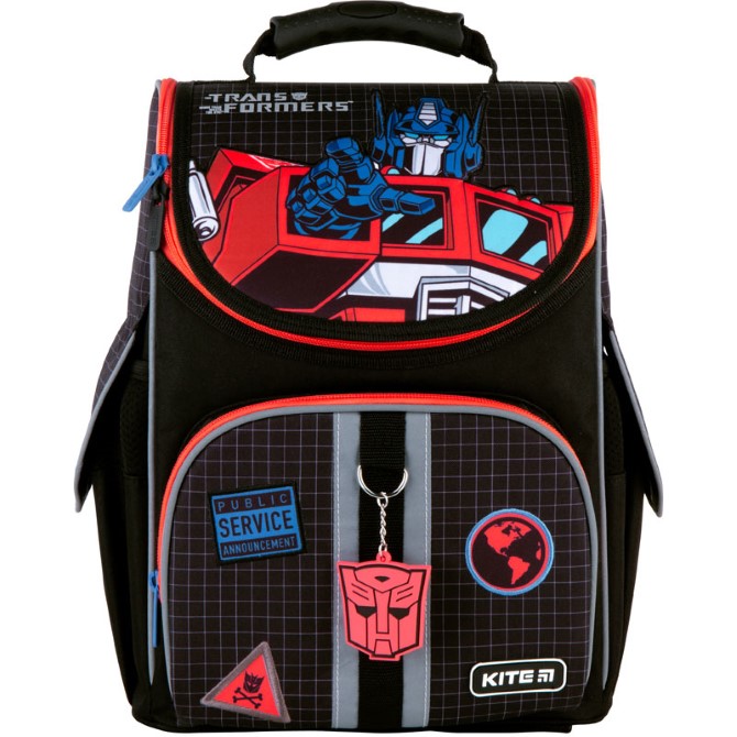 Рюкзак шкільний каркасний Kite Education Transformers TF21-501S