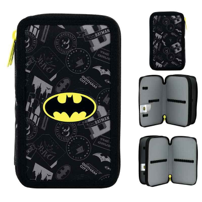 Шкільний набір Kite DC Batman SET_DC25-555S (рюкзак, пенал, сумка)