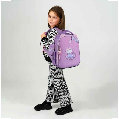 Школьный набор Kite Hello Kitty SET_HK25-555S (рюкзак, пенал, сумка)