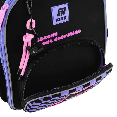 Шкільний набір Kite Kuromi SET_HK25-556M (рюкзак, пенал, сумка)