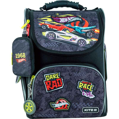 Школьный набор Kite Hot Wheels SET_HW24-501S (рюкзак, пенал, сумка)