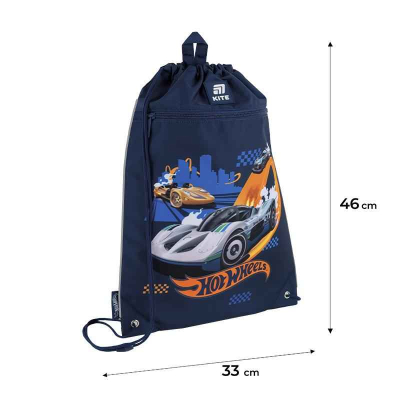 Школьный набор Kite Hot Wheels SET_HW25-724S (рюкзак, пенал, сумка)