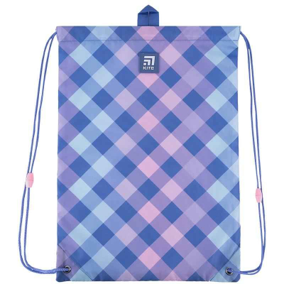 Шкільний набір Kite Purple Chequer SET_K24-531M-2 (рюкзак, пенал, сумка)