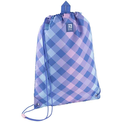 Шкільний набір Kite Purple Chequer SET_K24-531M-2 (рюкзак, пенал, сумка)