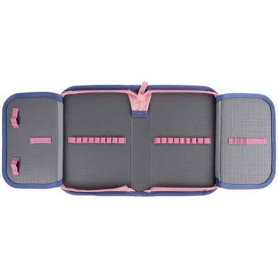 Шкільний набір Kite Purple Chequer SET_K24-531M-2 (рюкзак, пенал, сумка)