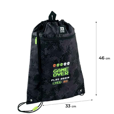 Шкільний набір Kite Game Over SET_K24-531M-6 (рюкзак, пенал, сумка)