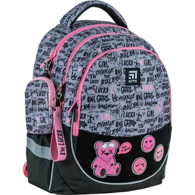 Шкільний набір Kite Lucky Girl SET_K24-700M-2 (рюкзак, пенал, сумка)