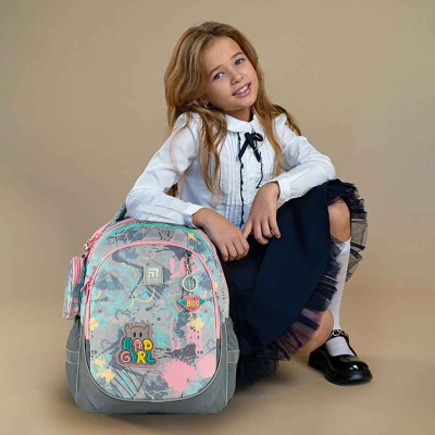 Шкільний набір Kite Bad Girl SET_K24-700M-3 (рюкзак, пенал, сумка)