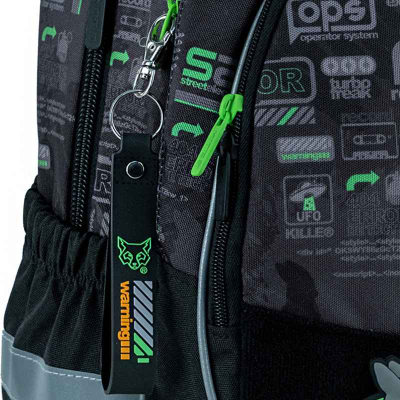 Школьный набор Kite Fox Rules SET_K24-700M-4 (рюкзак, пенал, сумка)