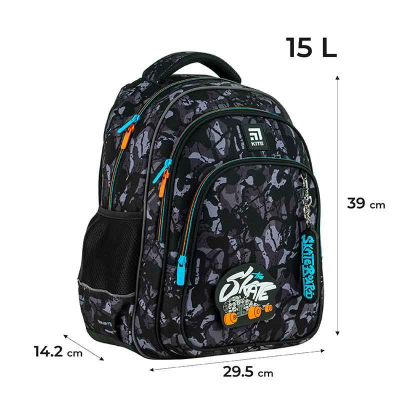 Шкільний набір Kite Skate SET_K24-763M-4 (рюкзак, пенал, сумка)