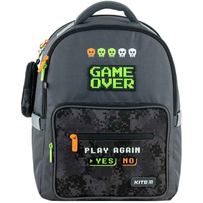 Шкільний набір Kite Game Over SET_K24-770M-4 (рюкзак, пенал, сумка)