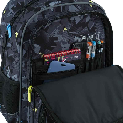 Шкільний набір Kite Airstrike SET_K24-773M-4 (рюкзак, пенал, сумка)